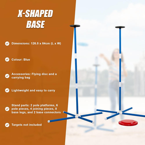 Frisbee Game  Knockoff Toss Portable Outdoor Games