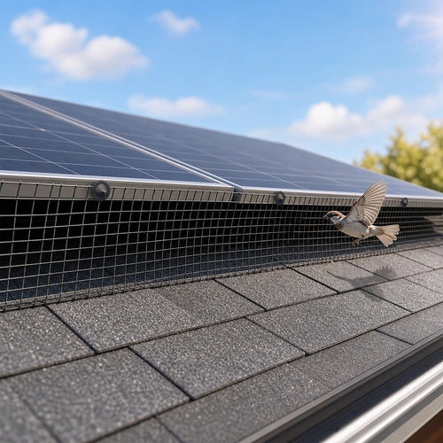 30m Solar Panel Bird Proofing Kit Stainless Steel Mesh Guard