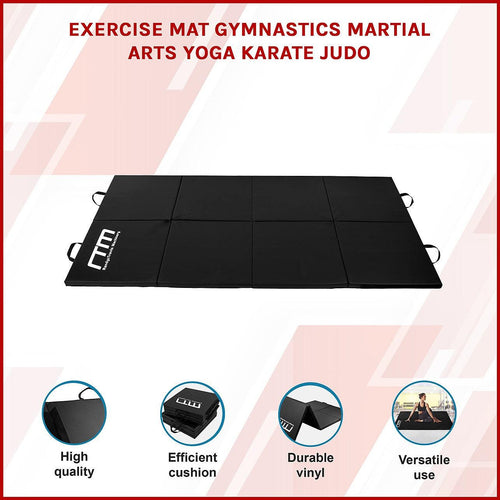 Foldable Exercise Mat Gymnastics Martial Arts Yoga Karate Judo