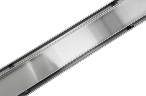 90cm Tile Insert Stainless Steel Grate Drain w/Centre outlet Floor Waste 