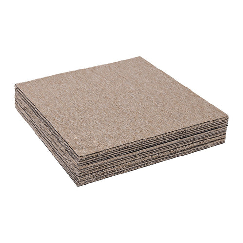 5m² Beige Carpet Tiles Set – Commercial & Home Flooring for Office, Retail & Living Areas