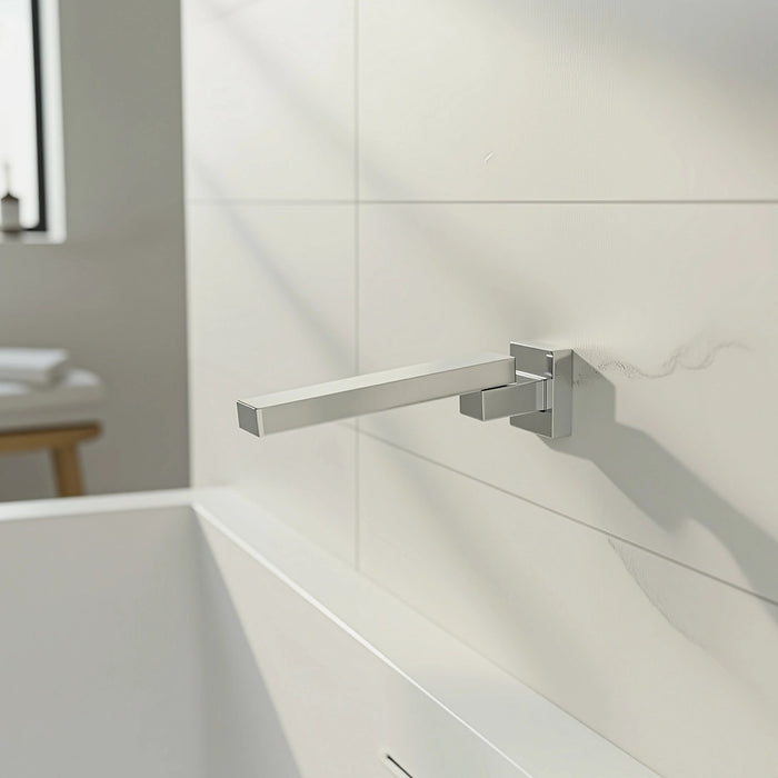Bath In Wall Swivel Spout in Chrome Finish