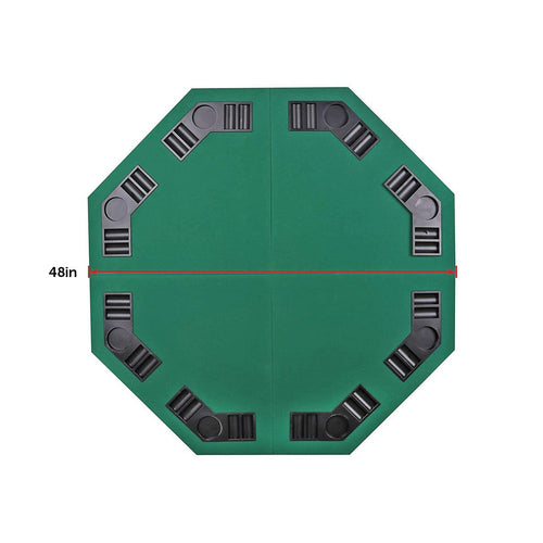 48" Folding Poker & Blackjack Table 