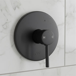 Bathroom Shower Bath Mixer Tap WATERMARK Approved - Electroplated Matte Black