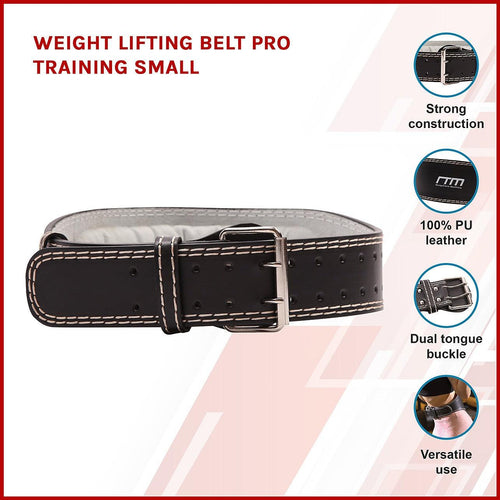 Weight Lifting Belt Pro Training - Small