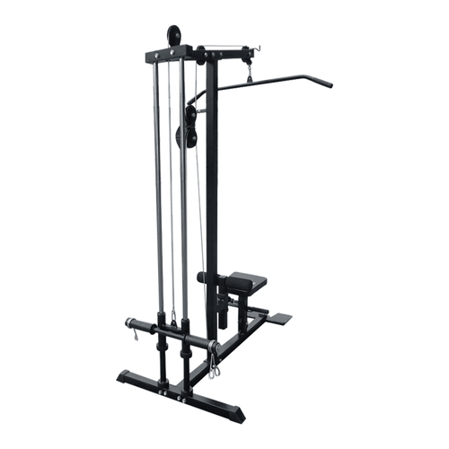 Lat Pulldown Low Row Fitness Machine – Home Gym Cable Strength Trainer