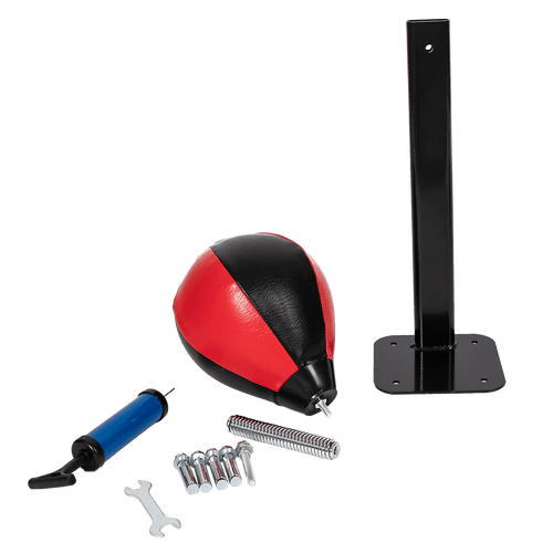 Wall Hanging Boxing Punching Bag Speed Training Stress Relief Kit with Wall Mount Bracket