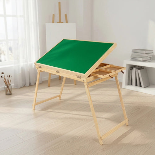 1500-Piece Jigsaw Puzzle Table with Folding Legs – Portable Puzzle Storage & Sorting Board