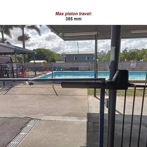 400KG Single Swing Auto Motor Remote Gate Opener Without Backup Solar