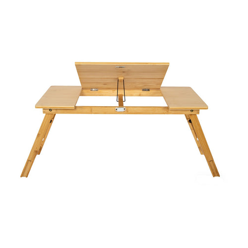 Folding Laptop Bed Table – Portable Rectangular Desk for Bedroom Use & Home Workstations