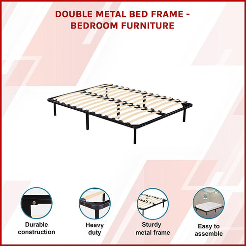 Double Metal Bed Frame