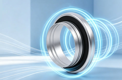 Dryer Vent Hose Kit 100mm Magnetic Coupling Airtight Connector