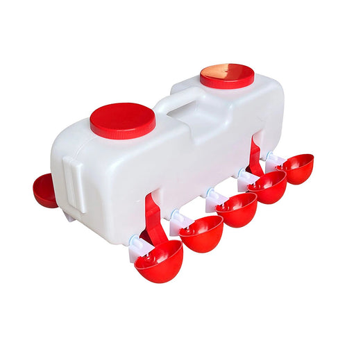 10L Chicken Water Feeder Automatic Chook Drinker Gravity System