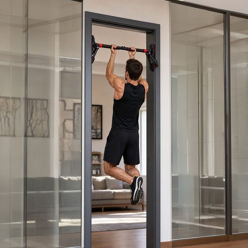 Doorway Pull Up Bar – 78–98cm Adjustable No-Drill Design