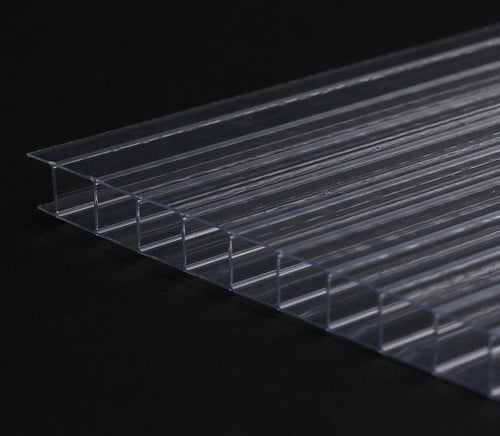  Polycarbonate Roofing Sheets Clear UV Roof 610x1220mm 12 Pack