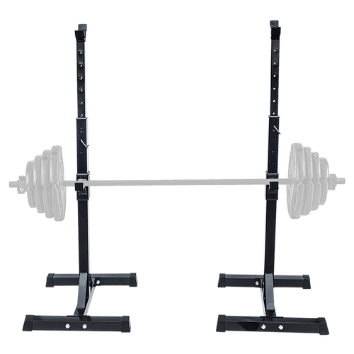 Adjustable Squat Rack Barbell Bench Press Stands Pair