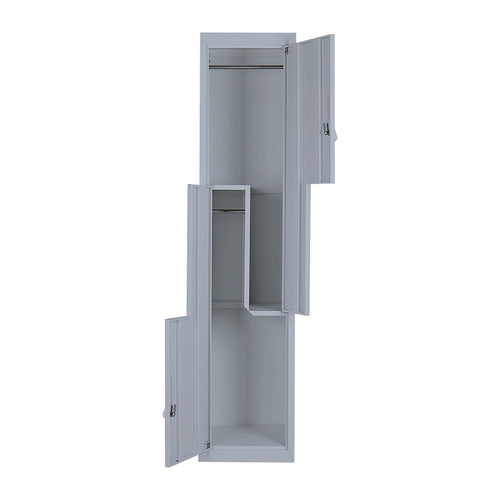 Multipurpose Locker – Grey Dual L-Shaped Door with 3-Digit Combination Lock