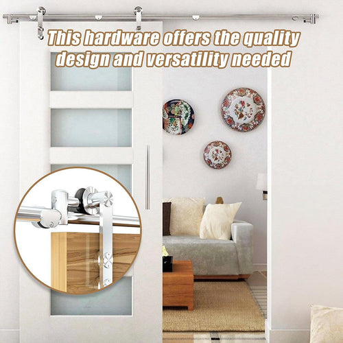 Sliding Barn Door Hardware Stainless Steel