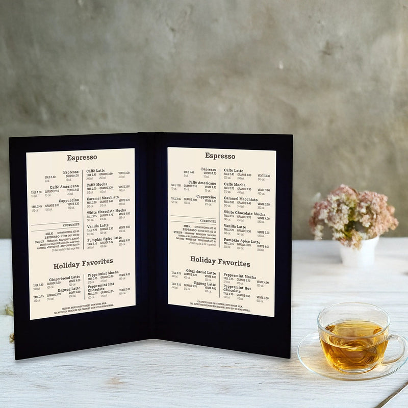 LED Backlit Menu Holder – Illuminated Display Stand for Restaurants ...