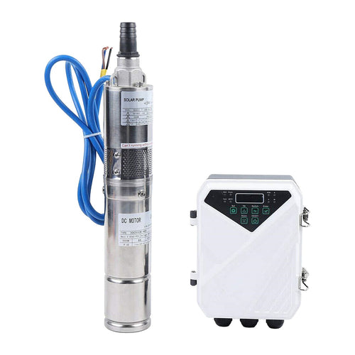 210W Solar Bore Pump 36V DC Submersible Well Pump 77m Head
