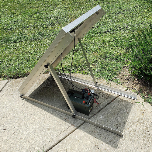 114cm Solar Panel RV Tilt Mount Brackets Roof Flat Surface