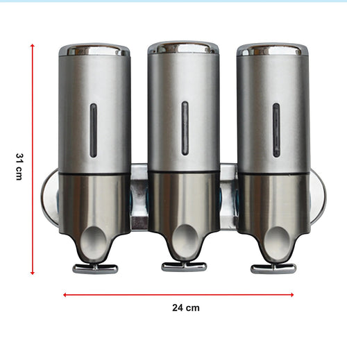 1500ml Shower Liquid Soap Body Lotion Gel Shampoo Bathroom Dispenser