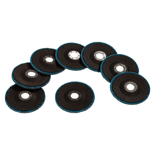 50x Pack Premium Zirconia Flap Disc Sanding Grinding 115mm 4.5" 40 Grit