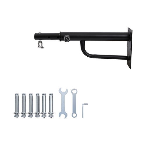 Wall Mounted Punching Boxing Bag Holder Bracket with 360° Swivel Mount