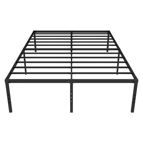 Queen Metal Bed Frame 45cm High – Full Steel Base Platform
