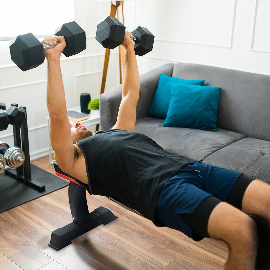 Flat Weight Lifting Bench – Heavy-Duty 300 kg Home Gym Bench