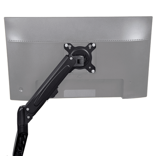 Dual Screen Gas-strut Monitor Stand Mount Desktop Bracket for LED/LC