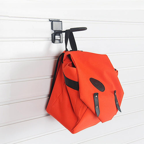 Slatwall Storage Pack for Retail Display Garage Storage - Black Side Wall J Hook