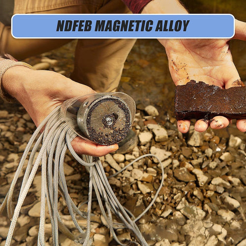 700Kg Salvage Strong Recovery Magnet Neodymium Hook Treasure Hunting Fishing