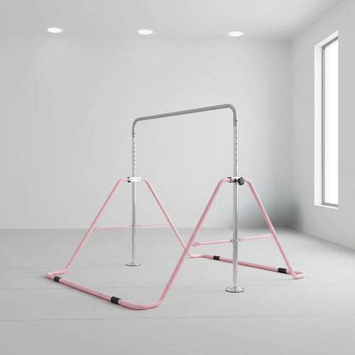 Pink Kids Gymnastics Bars – Training Horizontal Monkey Kip Bar