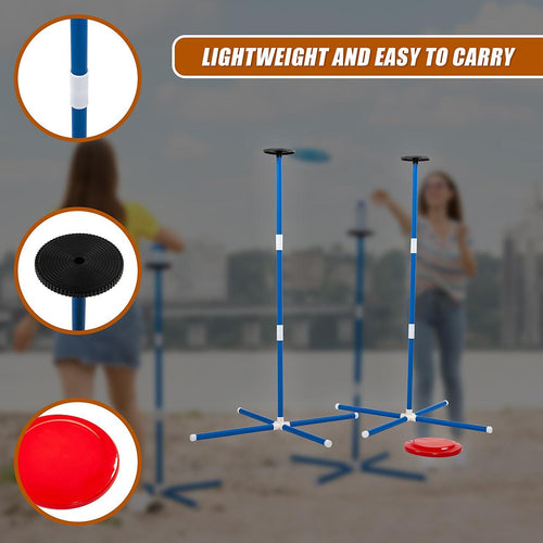 Frisbee Game  Knockoff Toss Portable Outdoor Games
