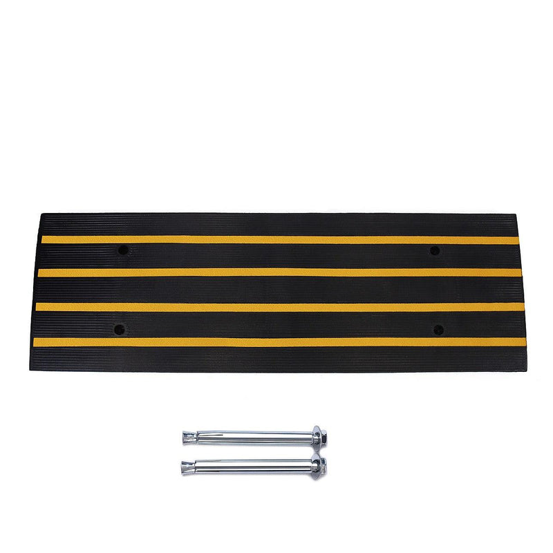 Curb Ramp Rubber Driveway - Black - Outdoor & Leisure > Tools & Automotive