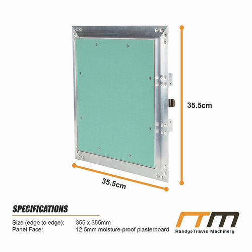 300x300mm Plasterboard Access Panel with Aluminium Frame Inspection Hatch
