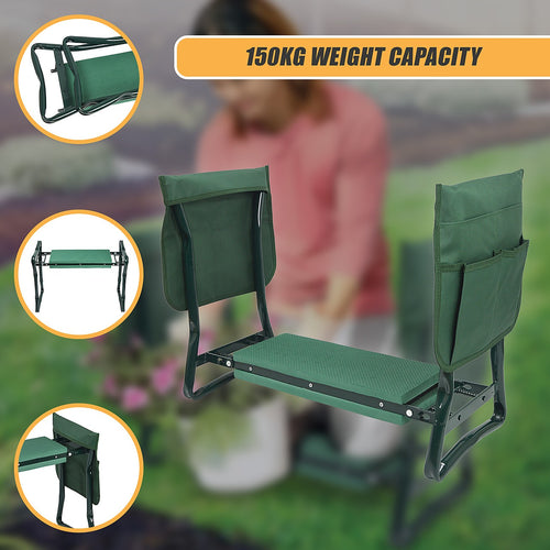 Garden Seat Folding Kneeler Bench Kneeling Soft Eva Pad