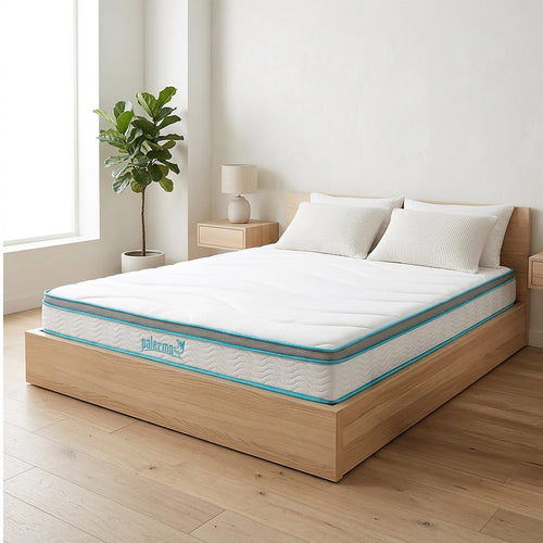 King 20cm Hybrid Mattress – Memory Foam and Innerspring Support for Comfort and Durability