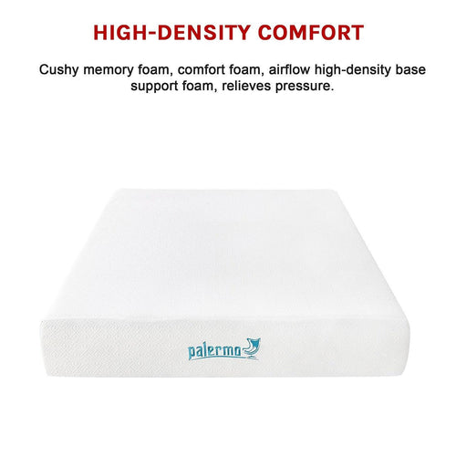 Double 25cm Gel Memory Foam Mattress Dual-Layered - CertiPUR-US