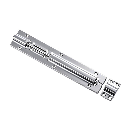 20cm Stainless Steel Sliding Door Lock Latch 10 Pack Heavy Duty