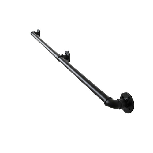 2m Handrail Stair Rail Grab Balustrade Staircase Banister with Installation Kit