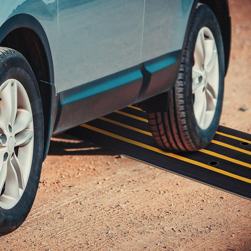 Curb Ramp Rubber Driveway - Black - Outdoor & Leisure > Tools & Automotive