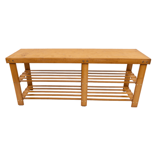Bamboo Shoe Rack Wooden Bench Storage Organiser Cabinet Holder Stool