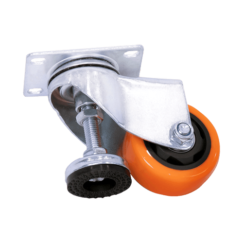 Leveling Casters Swivel Wheels Set of 4, 360 kg Total Load Capacity