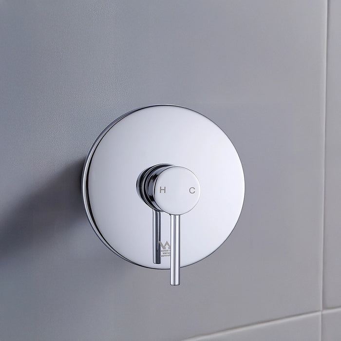 Bathroom Shower Bath Mixer Tap WATERMARK Approved - Chrome