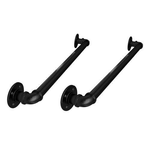 2m Handrail Stair Rail Grab Balustrade Staircase Banister + Installation Kit