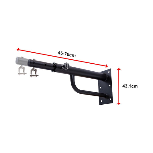 Wall Mounted Punching Boxing Bag Holder Bracket with 360° Swivel Mount