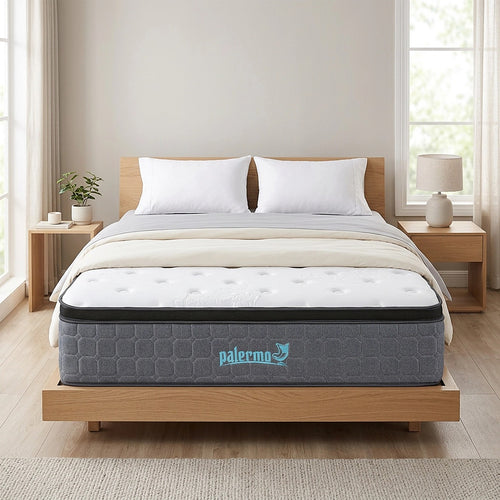 Queen Euro Top Pocket Spring Mattress – Motion Isolation & Certified Foam Comfort Layers