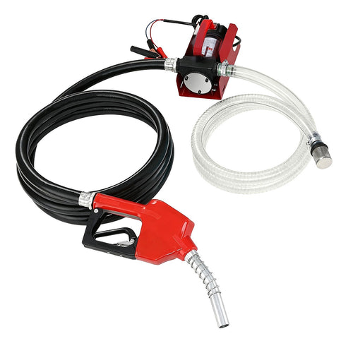 12V Diesel Transfer Pump Kit 10 GPM Electric Fuel Pump